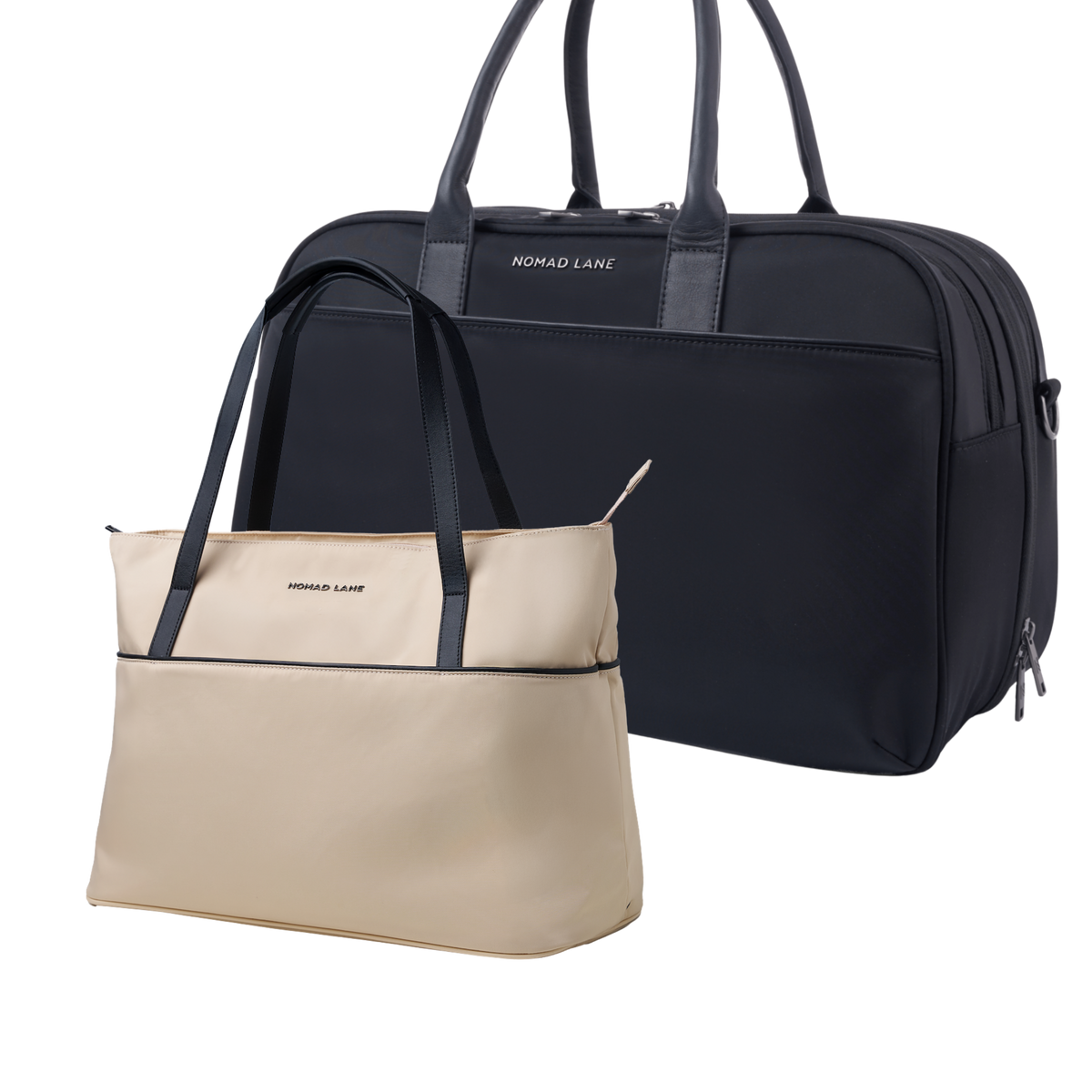 Jet Set Black / Sahara Sand