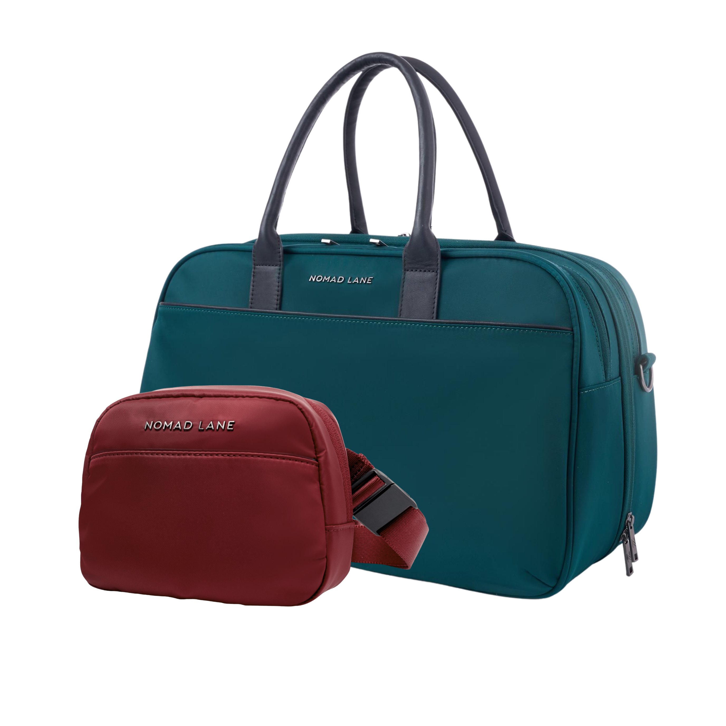 Pine Green / Bordeaux Berry