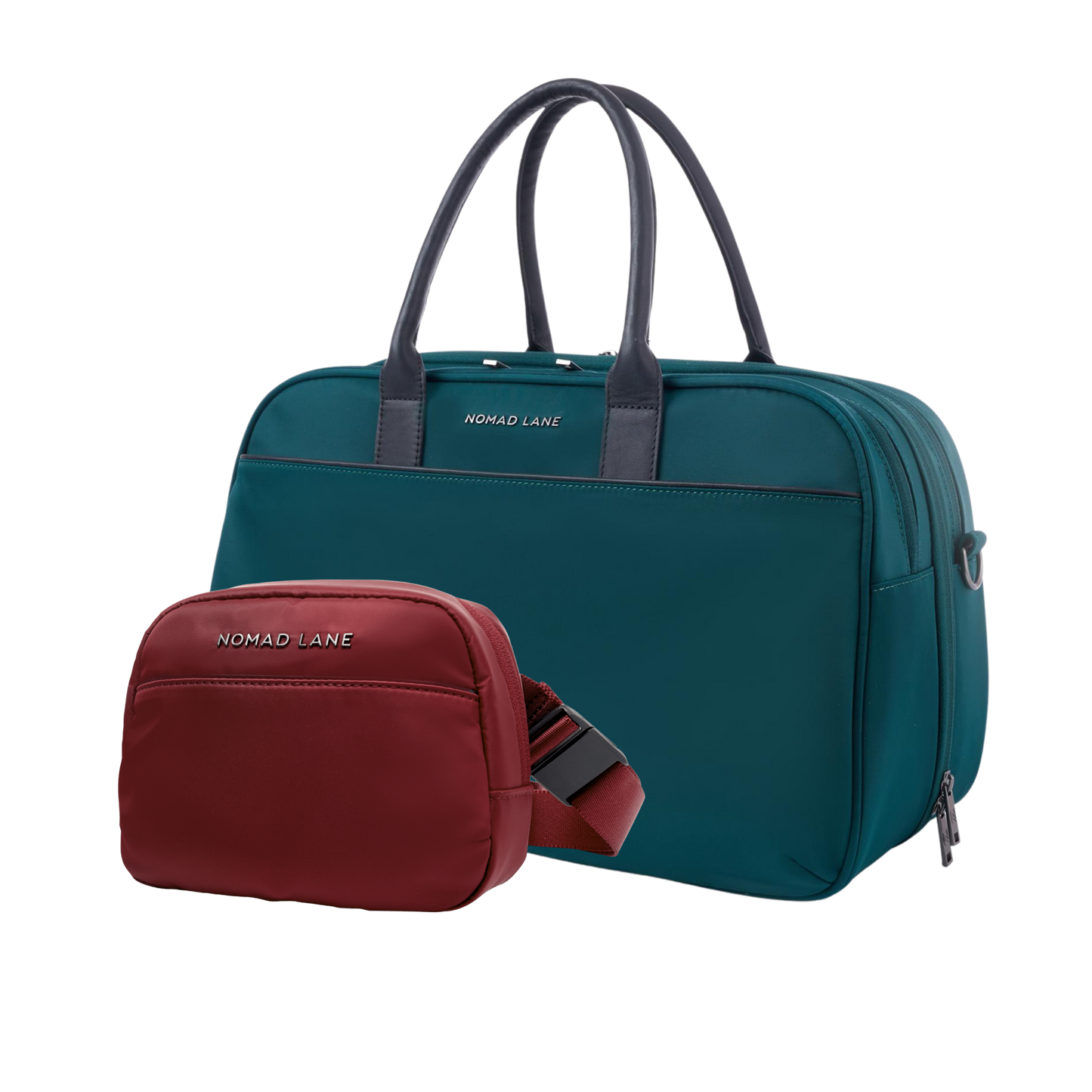 Pine Green / Bordeaux Berry