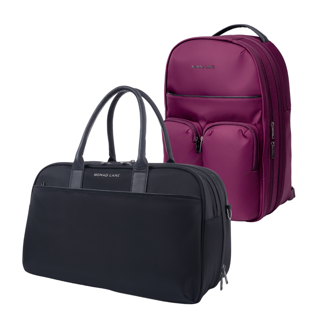Jet Set Black / Venetian Violet
