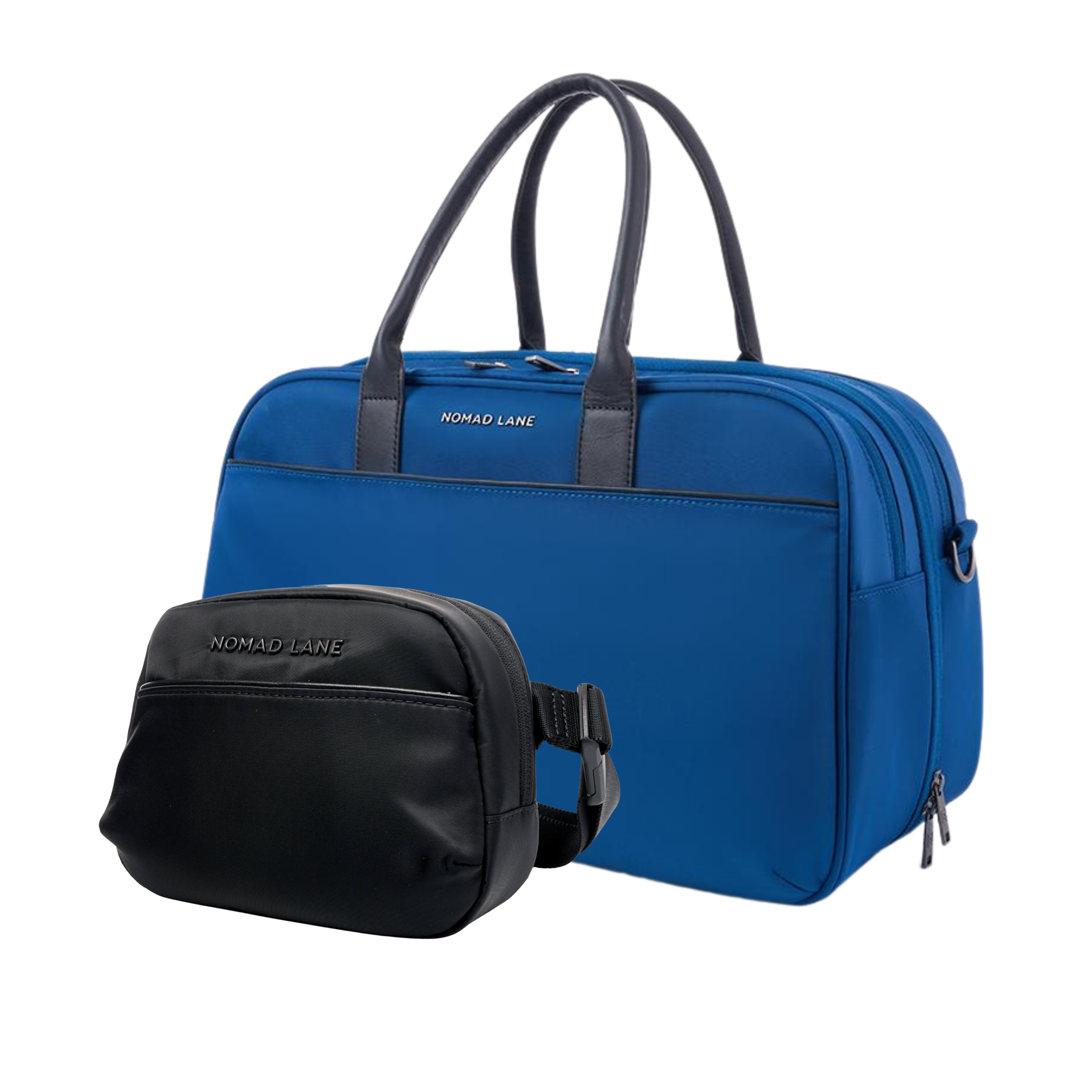 Aegean Blue / Jet Set Black