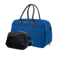 Aegean Blue / Jet Set Black