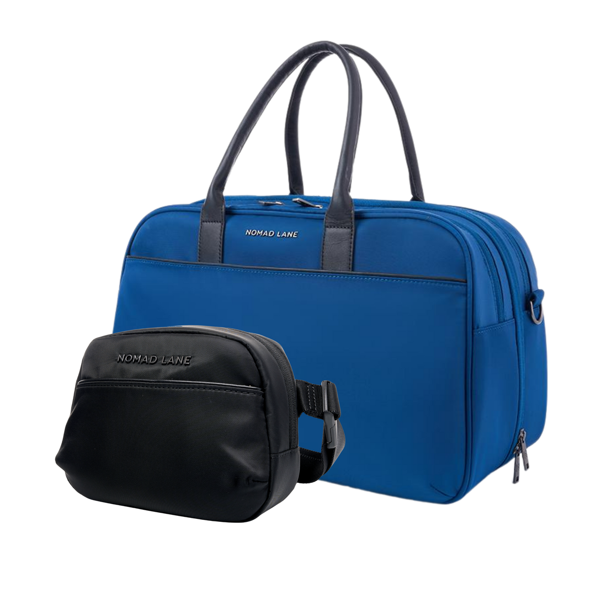 Aegean Blue / Jet Set Black