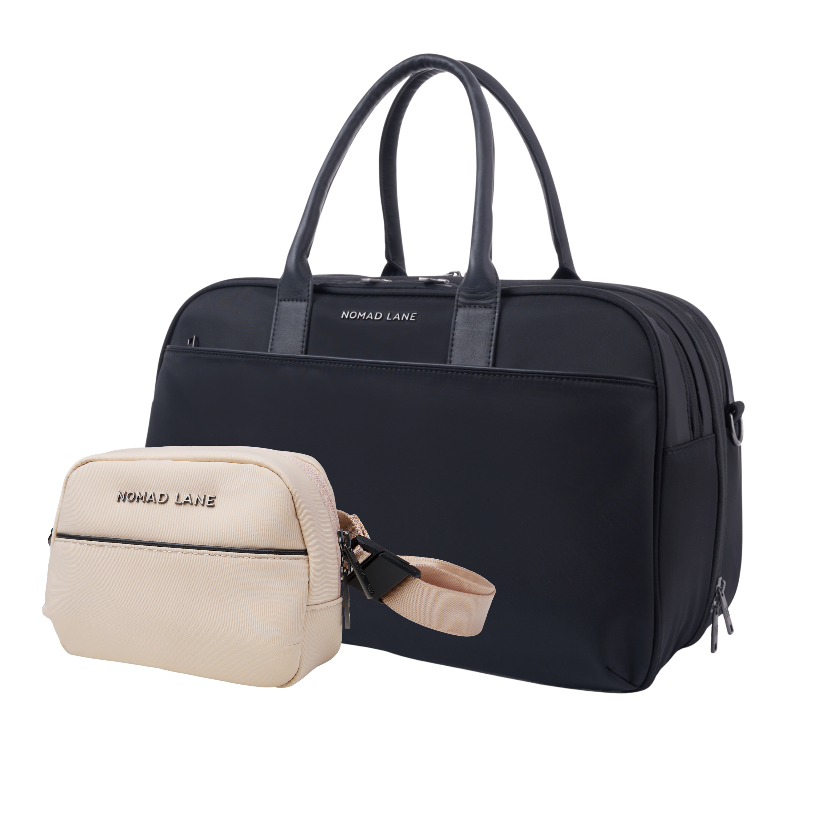 Jet Set Black / Sahara Sand