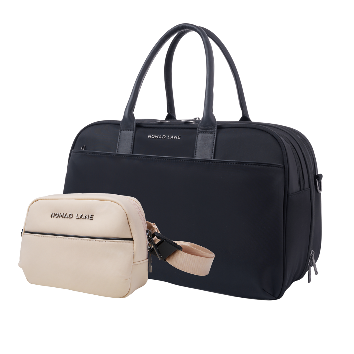 Jet Set Black / Sahara Sand