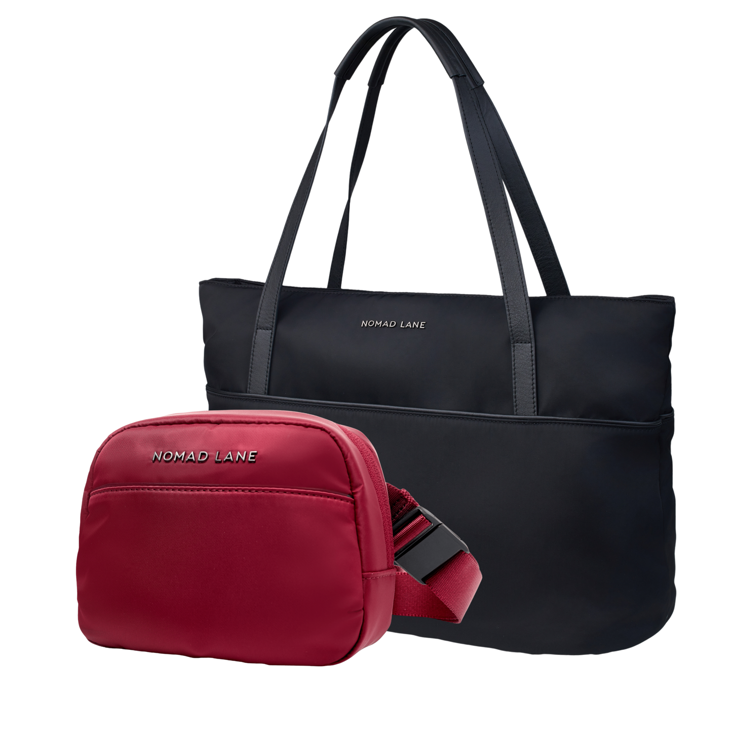 Jet Set Black / Bordeaux Berry