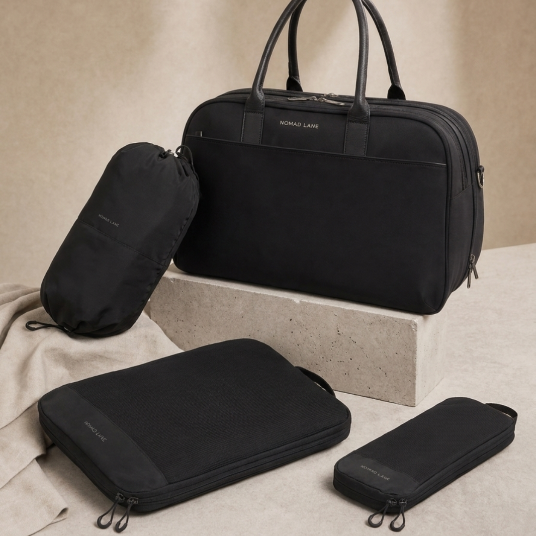 Bento Bag Packing Bundle - Jet Set Black / Jet Set Black