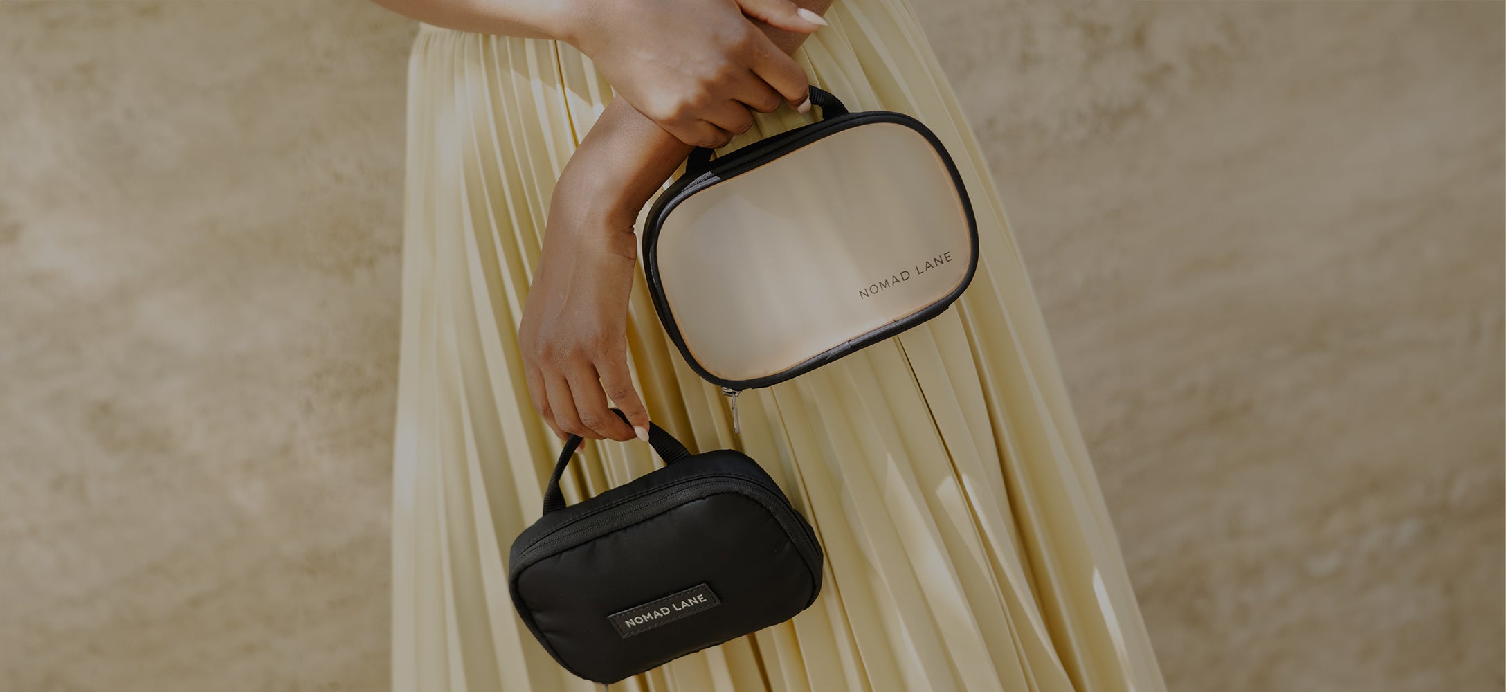 在庫 処分メンズ - simply complicated NOMAD MINI BAG WHITE