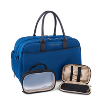 Aegean Blue / Gun Metal