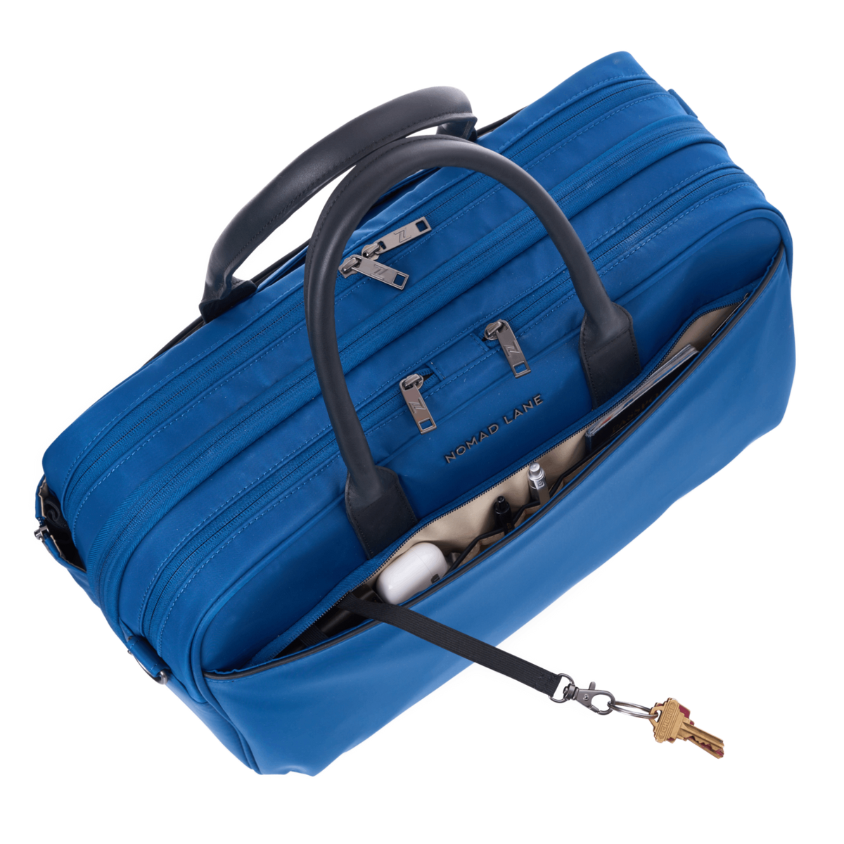 Aegean Blue / Gun Metal