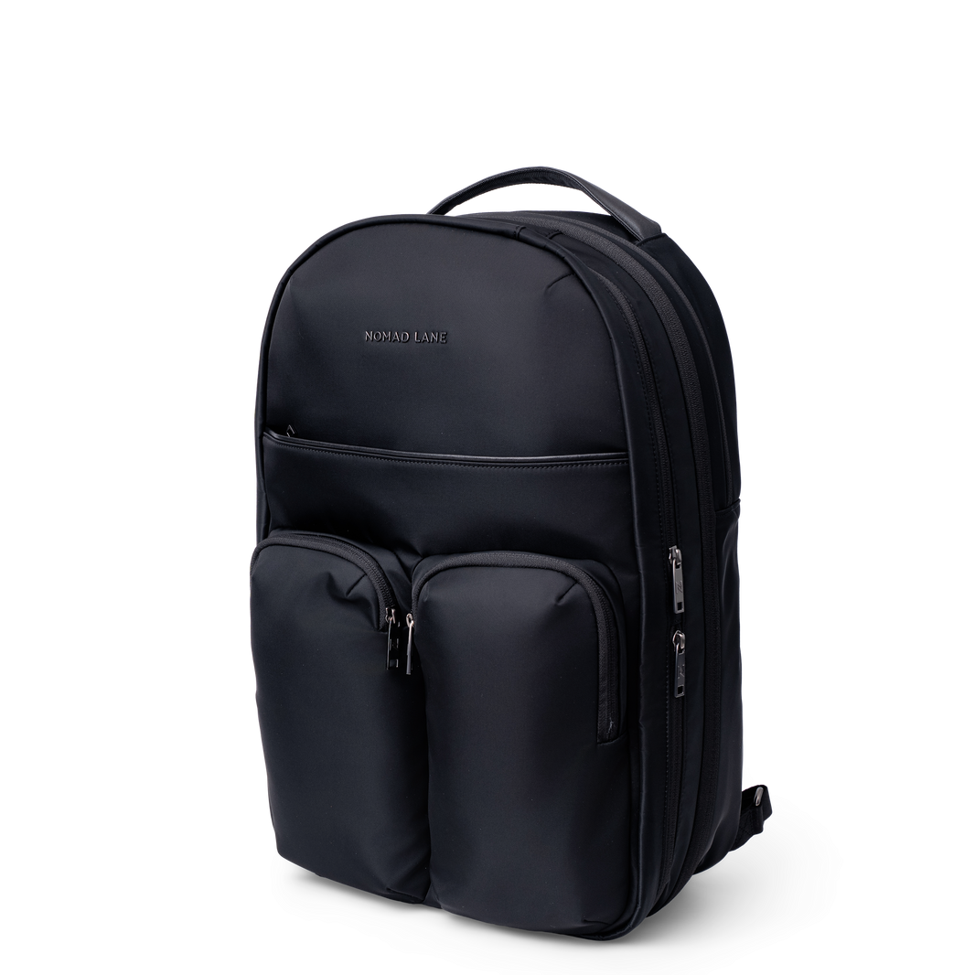 Bento Backpack - Jet Set Black / Gun Metal