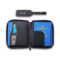 Kazoku Multi-Passport Wallet And Luggage Tag Set – Nomad Lane Kazoku Multi-Passport Wallet And Luggage Tag Set – Nomad Lane