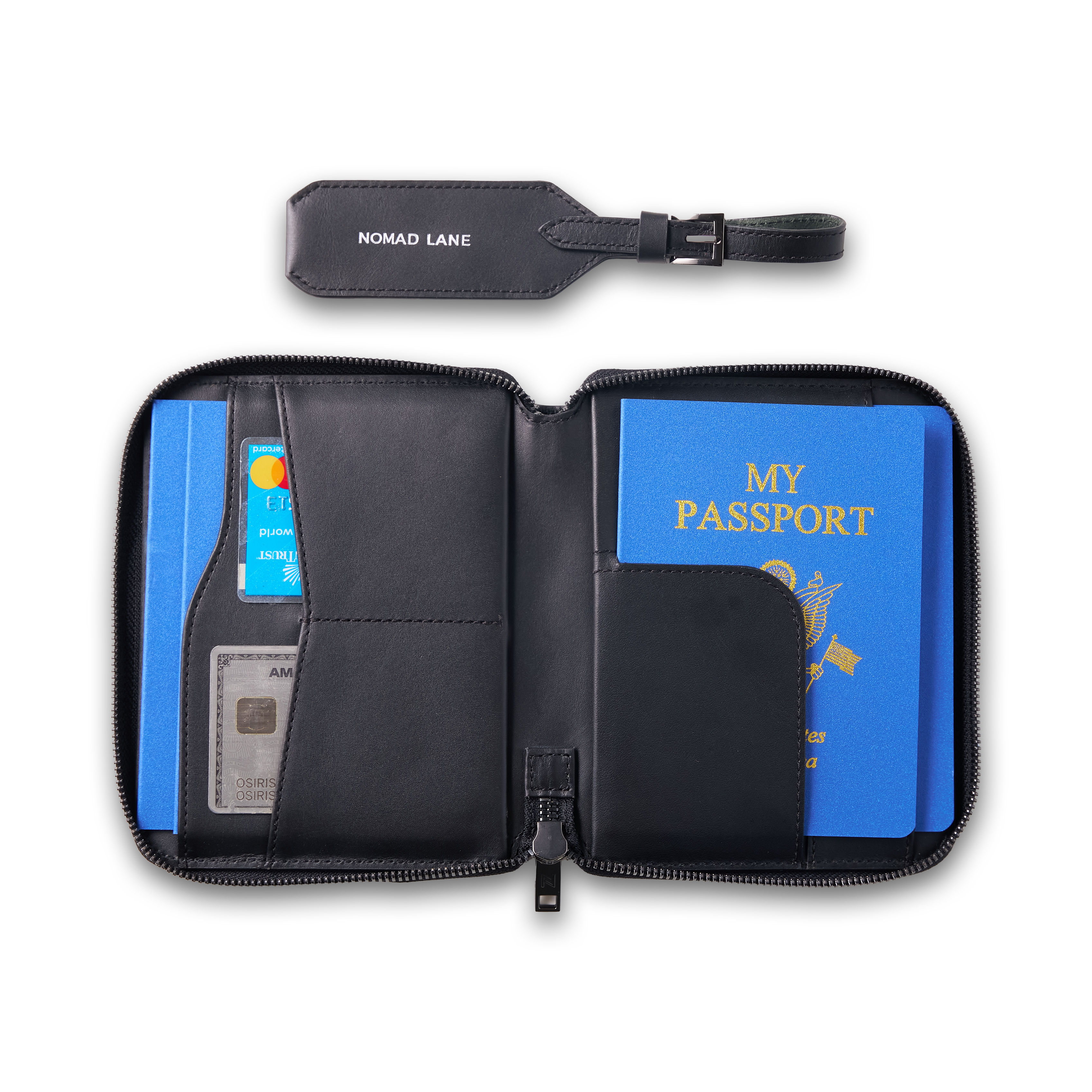 Kazoku Multi-Passport Wallet And Luggage Tag Set – Nomad Lane Kazoku Multi-Passport Wallet And Luggage Tag Set – Nomad Lane